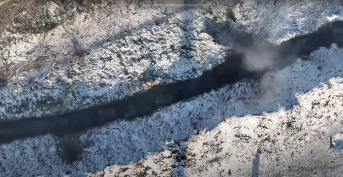 Прикордонники «насипали» окупантам під Соледаром (відео)