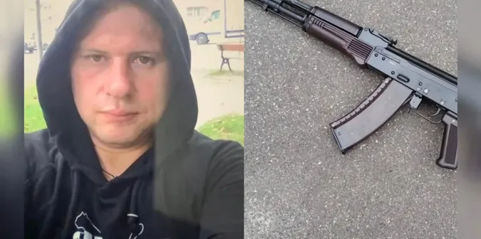 Вкрав у матері гроші і напився: як волинянин поцупив автомат у копа і втік (відео)