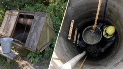 «Замовлень побільшало з літа»: як на Волині рятують обмілілі криниці та що знаходять на їхньому дні