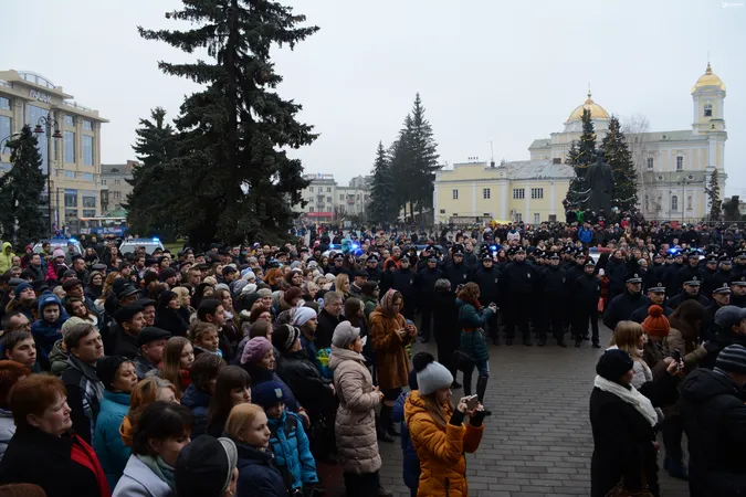 Патрульні поліцейські Луцька присягнули на вірність