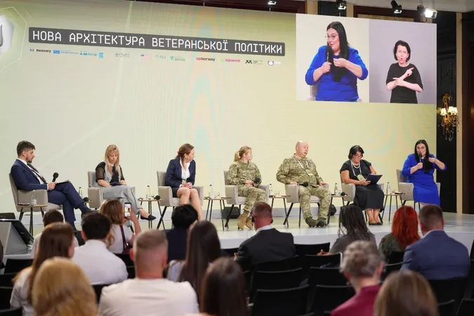 Тарас Шкітер та волинські ветерани долучилися до Міжнародного ветеранського форуму в Києві