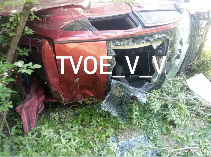 На Волині авто злетіло у кювет – водія госпіталізували (фото)