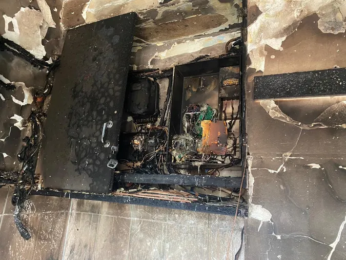У Луцьку сталася пожежа в магазині велосипедів (фото)