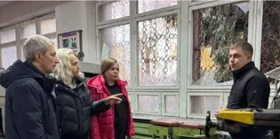 Внаслідок ворожого обстрілу постраждав навчальний корпус, гуртожиток і виробнича майстерня коледжу у Ковелі (фото)
