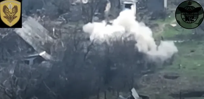 ЗСУ «закобзонили» ворожу піхоту у Мар’їнці (відео)