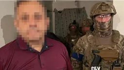 СБУ затримала екскерівника розвідки УБОЗ, який працював на ворога (фото, відео)