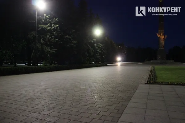 На Меморіалі Вічної Слави у Луцьку – нове освітлення