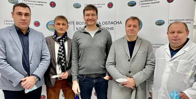 У Луцьку за кошти благодійників відремонтували лікарню (фото)