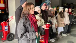Волинським рятувальникам передали Вифлеємський вогонь (фото)