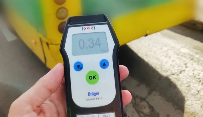 На Волині пасажирка запідозрила водія маршрутки у п’янстві: Драгер показав 0,34 проміле