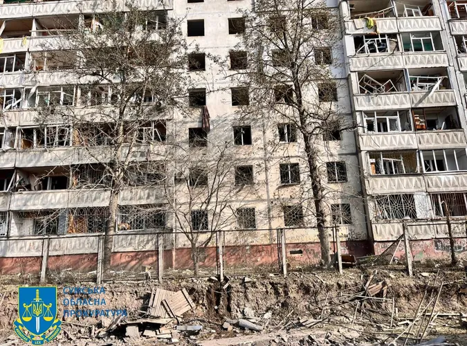 Внаслідок ракетного удару у Сумах – 18 поранених, з них 6 – діти (фото)