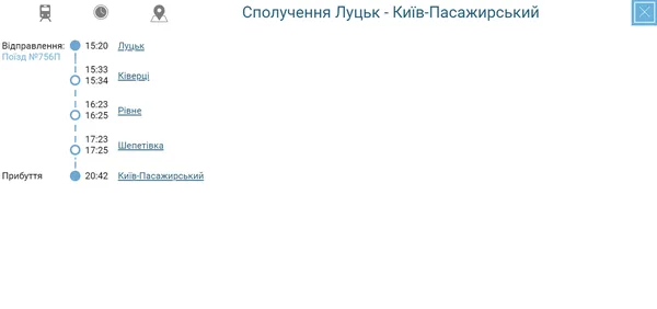 Розклад руху