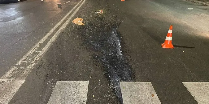 У Луцьку «тойота» збила на переході молоду жінку (фото)