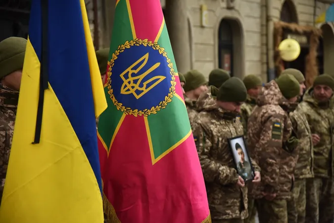 У Львові попрощалися з захисником Волинського прикордонного загону Назаром Альфавіцким