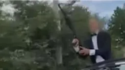 На Буковині наречений влаштував стрілянину на власному весіллі (відео)