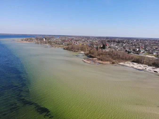 Оновлений пляж і Світязь показали з висоти (фото)