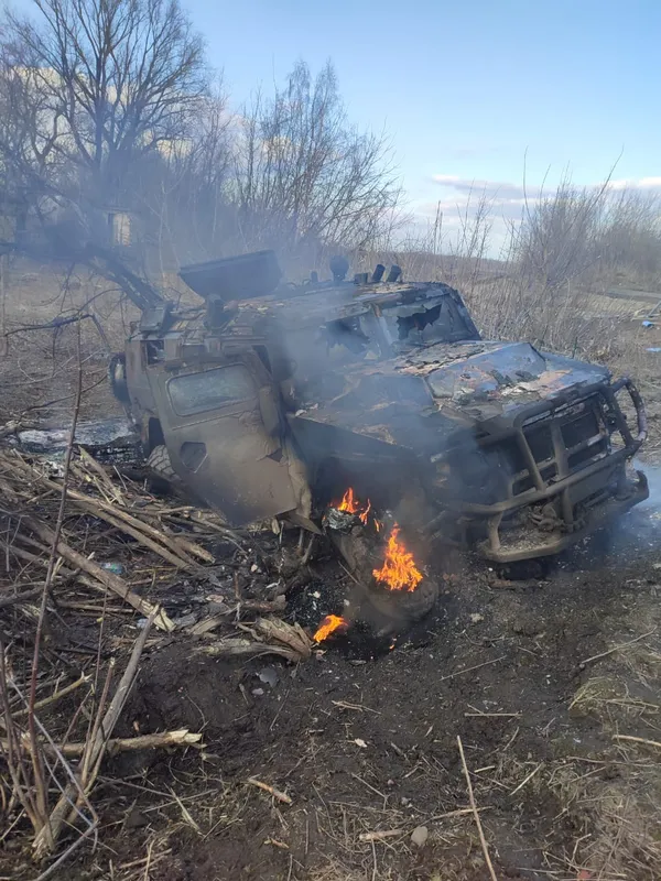 Під Прилуками українці розбили групу орків і захопили РСЗВ «Ураган» (фото)