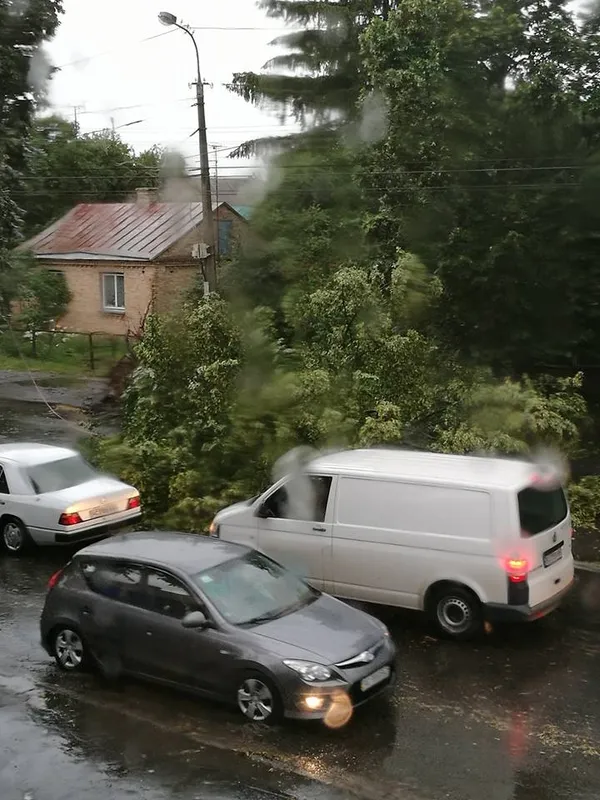 Як Луцьком пронеслася злива (фото, відео)