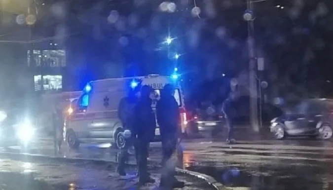 На вулиці Конякіна у Луцьку легковик збив людину (фото)