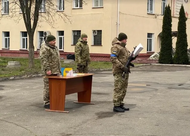 У Луцьку склали присягу мобілізовані прикордонники (фото)