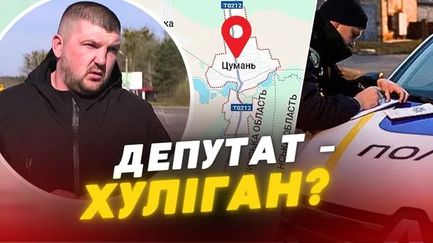 П'яний депутат кидався з ножем на дитину у містечку на Волині (відео)