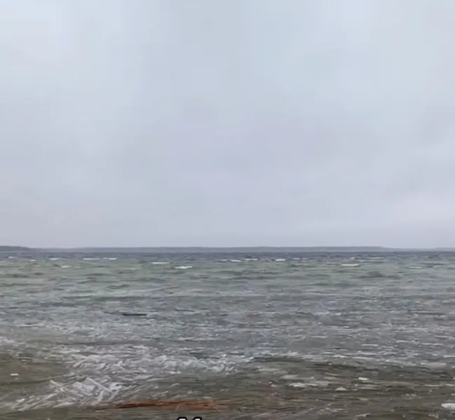 Неймовірне видовище: озеро Світязь замерзло (відео)