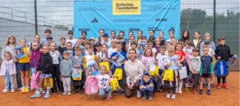 Відома тенісистка Еліна Світоліна провела майстерклас для дітей у Нововолинську