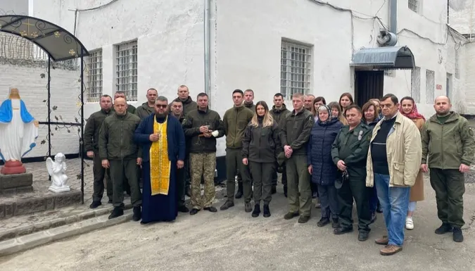 Діва Марія «поселилася» у Луцькому СІЗО (фото)