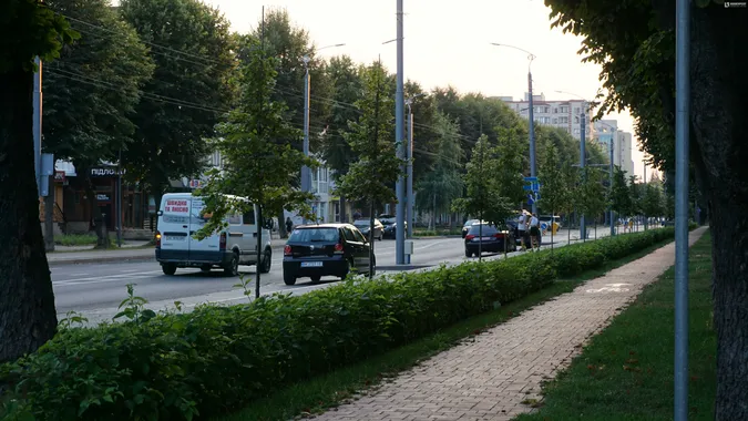 Вечірній Луцьк після спекотного літнього дня (фото)