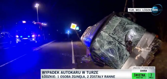 У Польщі перекинувся автобус з українцями (фото)