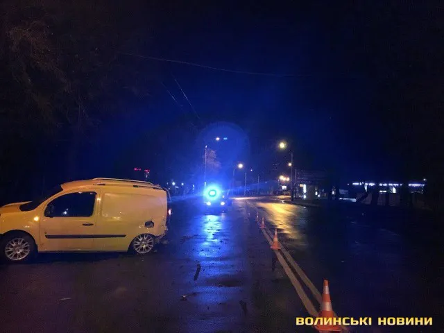 У Луцьку вночі сталася ДТП