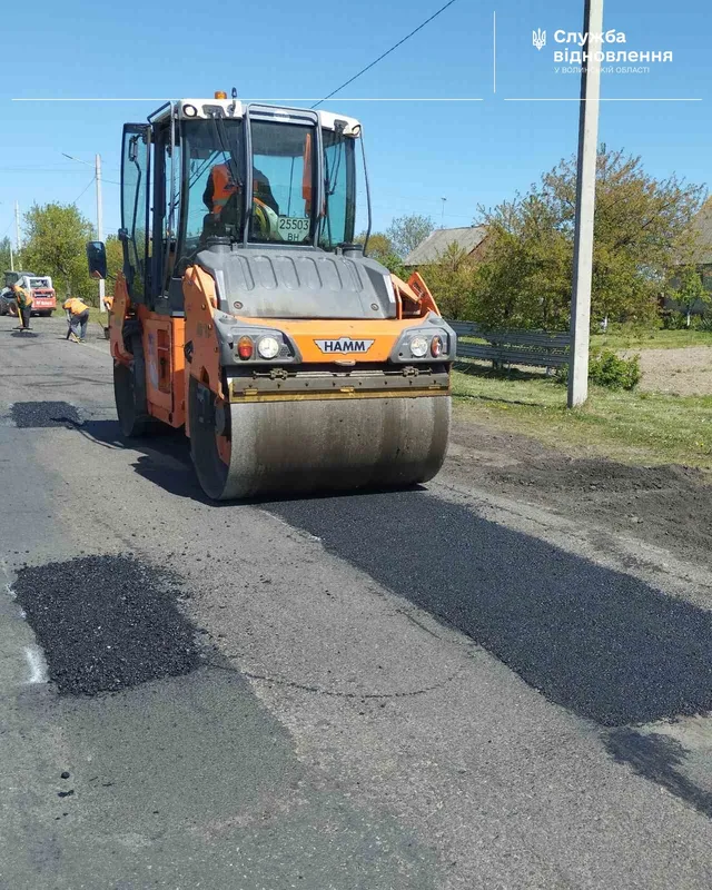 На Волині «латають» дороги державного значення (фото)
