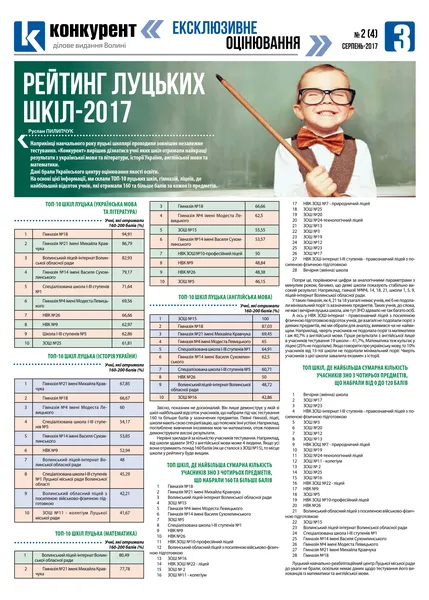 Вийшов у світ свіжий номер газети «Конкурент»