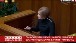 Соцопитування КМІС: на місці Шмигаля 20% українців хочуть бачити Тимошенко (відео)