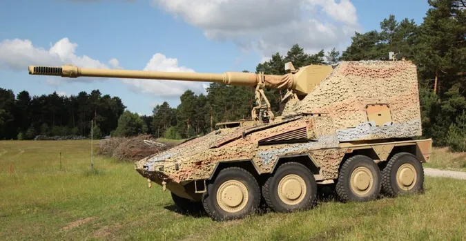 Німеччина розпочала виробництво самохідних гаубиць RCH-155 для України