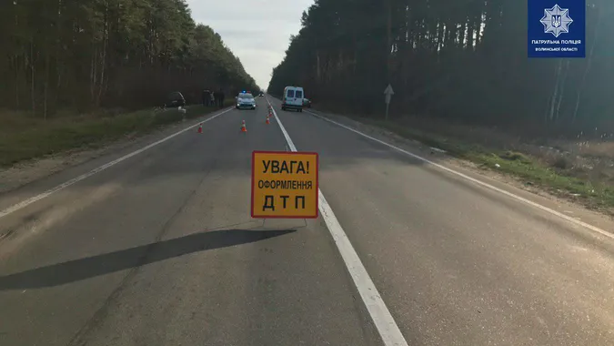 На волинській трасі збили велосипедиста (фото)