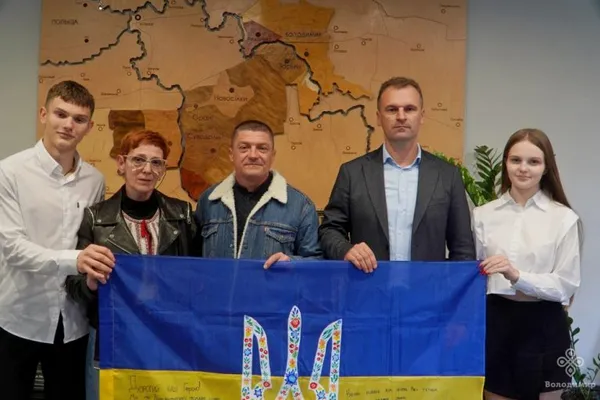 Після 3 років полону до рідного Володимира повернувся командир мінного тральщика «Генічеськ»