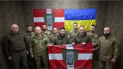 Зеленський нагородив воїнів волинської «Сталевої сотки» (фото)