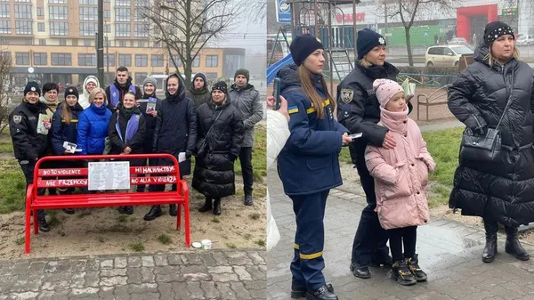 Лучани долучились до всеукраїнської кампанії «16 днів проти насильства»