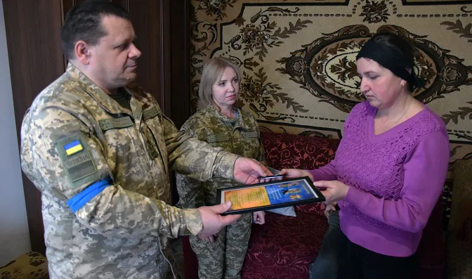 Загиблому прикордоннику з Волині присвоїли військове звання (фото)