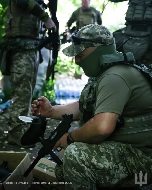 На полі бою немає місця для «кожен сам за себе»: як тренуються бійці Князівської бригади (фото)