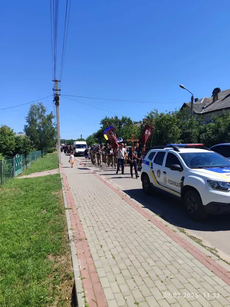 У громаді на Волині попрощалися із захисником Володимиром Орлюком