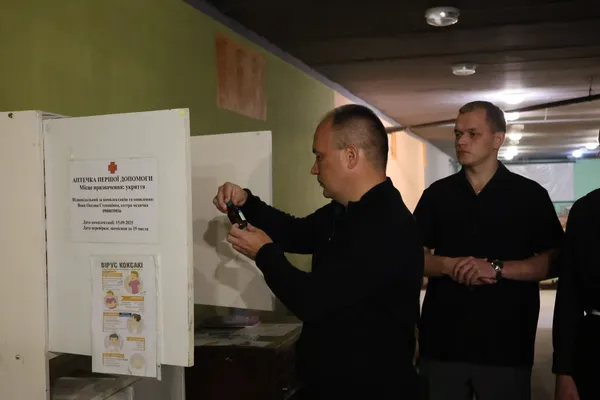Роман Романюк перевірив готовність Сенкевичівського ліцею до навчального року (фото)
