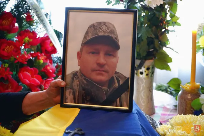 На Волині віддали останню шану загиблому воїну Роману Самусенку (фото)