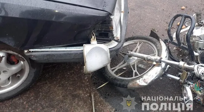 Виїхав на «зустрічку»: на Волині п'яний на Audi збив 64-річного мотоцикліста (фото, відео)