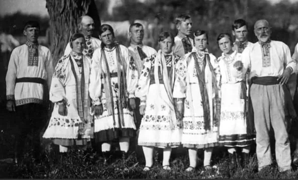 Обжинки на Волині (ретрофото)