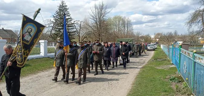 На Волині попрощалися із полеглим Героєм Олександром Луциком (фото)