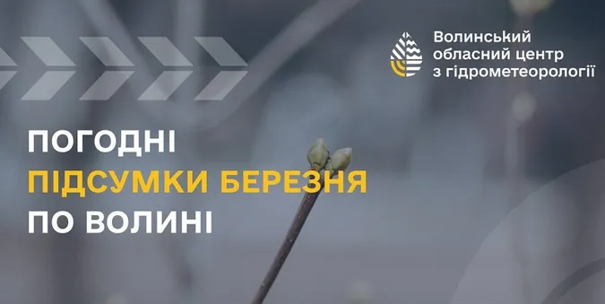 Майже найтепліший: погодні підсумки березня на Волині