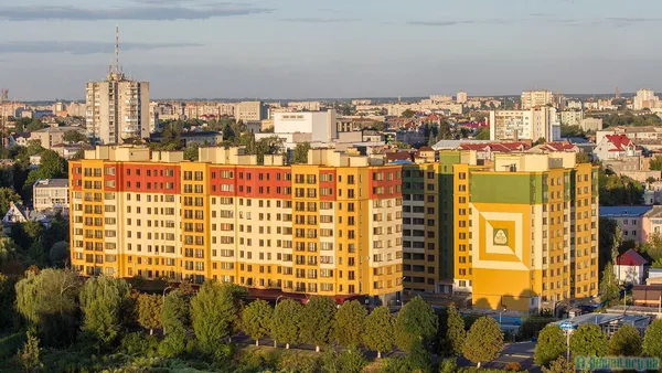 Як виглядає Луцьк із дахів багатоповерхівок (фото)