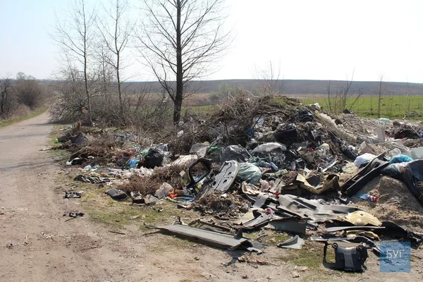 Околицю волинського міста закидали сміттям (фото)